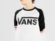 Vans Classic Raglan T-Shirt manica Lunga bianco