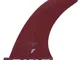 Futures Fins Ando Anderson 7.8 Fiberglass Us Pinne rosso