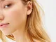 Bershka Set Di 8 Orecchini Ear Cuff Effetto Perla Donna Argentato