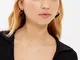 Bershka Set 3 Paia Orecchini Anelli Donna Nero