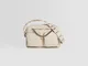 Bershka Borsa A Tracolla Multiposizione Con Catena E Tasche Donna Avorio