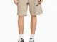 Bershka Bermuda In Denim Strappati Uomo 42 (Eu 36) Beige