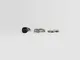 Bershka Set 3 Anelli Jean-Michel Basquiat Uomo L Argentato