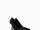 Bershka Scarpe Con Tacco Alto Donna 38 Nero