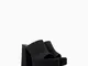 Bershka Mule Tacco Plateau Denim Donna 36 Nero