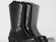 Bershka Stivali Cowboy Da Uomo Uomo 39 Nero