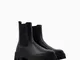 Bershka Stivaletti Chelsea Con Suola Track Uomo 44 Nero