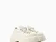 Bershka Sneakers Suola Voluminosa Da Uomo Uomo 39 Bianco