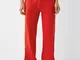 Bershka Pantaloni Jogger In Felpa Donna Xs Rosso