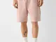 Bershka Bermuda Relax Fit In Felpa Strutturati Uomo S Rosa