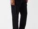 Bershka Pantaloni Cargo Misto Cotone Uomo Xxs Nero