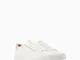 Bershka Sneaker Combinate Con Dettaglio Di Impunture Donna 40 Bianco