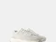 Bershka Sneakers Da Uomo Combinate Con Rete Uomo 43 Bianco