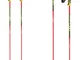Bastoni sci Leki Venom SL Tr-s (Colore: nero-rosso, Taglia: 110)