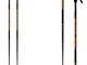 Bastoni sci Kerma Speed (Colore: nero-arancio-grigio, Taglia: 120)