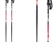Bastoni sci Bottero Ski Nomad (Colore: nero-rosso-bianco, Taglia: 115)