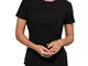 T-shirt Fitness Heart And Soul Capri (Colore: Black, Taglia: XS)