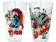 Marvel -  & Thor (Set 2 Bicchieri)