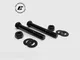 XRIG™ - Black E-coated Hardware set for RIG M16X90 mm