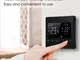 AC85-240V LCD Touch Screen S-mart Thermostat Electric Floor Heating Termostato S-mart Temp...