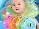 Swimming Baby Accessories Neck Ring Tube Safety Infant Float Circle for Bathing Inflatable...