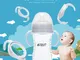 Suitable for AVENT wide-bore glass bottle handle natural native plastic handle accessories
