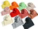 New 2020 Baby Hat Scarf Set for Girls Autumn Winter Kids Cap Scarves Set Baby Girl Hat Kni...