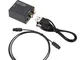 Grwibeou Digital to Analog Audio Converter Optical Fiber Toslink Coaxial Signal to RCA R/L...