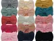 5 Pcs/lot Turban Bows Headband For Baby Girls Headwraps Elastic Toddler Nylon Headwear Bab...