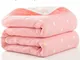Baby thin Quilt Newborn Comforter Baby Six-layer Gauze Bath Towel For Children Baby Blanke...
