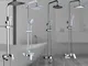 GAPPO Shower System bathroom shower faucet tap bath mixer bathtub faucet set waterfall sho...