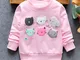 2020 Baby Girls Sweatshirts Winter Spring Autumn Blouses Children Hoodies 6 Cats Long Slee...