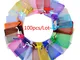 100pcs 24 Colors Jewelry Bag 5*7 7*9 9*12 10*15cm Wedding Gift Organza bag Jewelry Packagi...