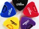 Guitar Pick Holder Plastic Plectrum Case with Self Adhesive Sticker Guitar Pick Storage Bo...