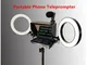 2020 New Portable Prompter Smartphone Teleprompter with remote control for News Live Inter...