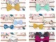 3pcs/lot Cute Bow Baby Headband for Girl Nylon Head Bands Turban Newborn Headbands Hairban...