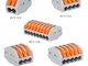 30/50/100pcs Universal Cable wire Connectors 222 TYPE Fast Home Compact wire Connection pu...
