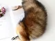 Separable Anal Plug Real Fox Tail Cosplay Butt Plug Anal Sex Tail Adult Products Anal Sex...