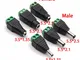 Male Female DC Power Plug Connector 2.1mm x 5.5mm 2.5mm x 5.5mm 1.35mm x 3.5mm Needn't Wel...