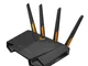 ASUS TUF Gaming AX3000 V2 router wireless Gigabit Ethernet Dual-band (2.4 GHz/5 GHz) Nero,...