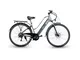  E-Bike Queen 28P 28" 13Ah 80Km Batteria integrata Grigia