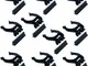 Cyclingcolors - 10x Gancio per battiscopa zoccolo cucina universale clip per piedini 34mm...