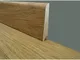Eternalparquet - 2,99ml - battiscopa in fibra di legno coordinato gamma laminati 70x15 inc...