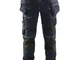 Blaklader - Pantaloni da lavoro artigianali X1900 elasticizzati Marina / Nero 42 - Marina...