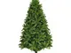 Albero di Natale 150cm/180/225 cm con 600/1250/1968 rami, abete con cerniere, decorazione...