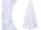 Vidaxl - Albero di Natale Artificiale l 240 cm Bianco