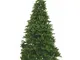 Albero di natale abete verde in pvc Baviera