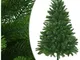 Albero di Natale Artificiale Realistico con Punte 210 cm Verde - Vidaxl