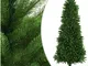 Albero di Natale Artificiale Realistico con Punte 240 cm Verde - Vidaxl