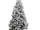 Albero di Natale Artificiale 180 cm 515 Rami Burnaby Verde